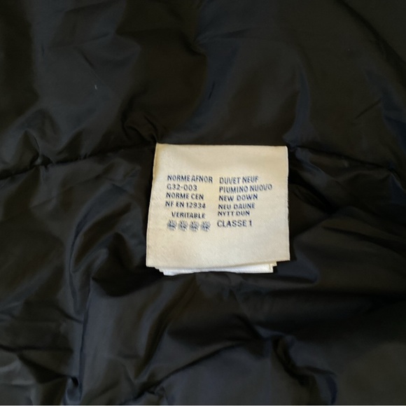 Moncler Angers Giubbotto Down Hooded Puffer Jacket. Deep Navy. Sz XS / Small - Picture 10 of 14